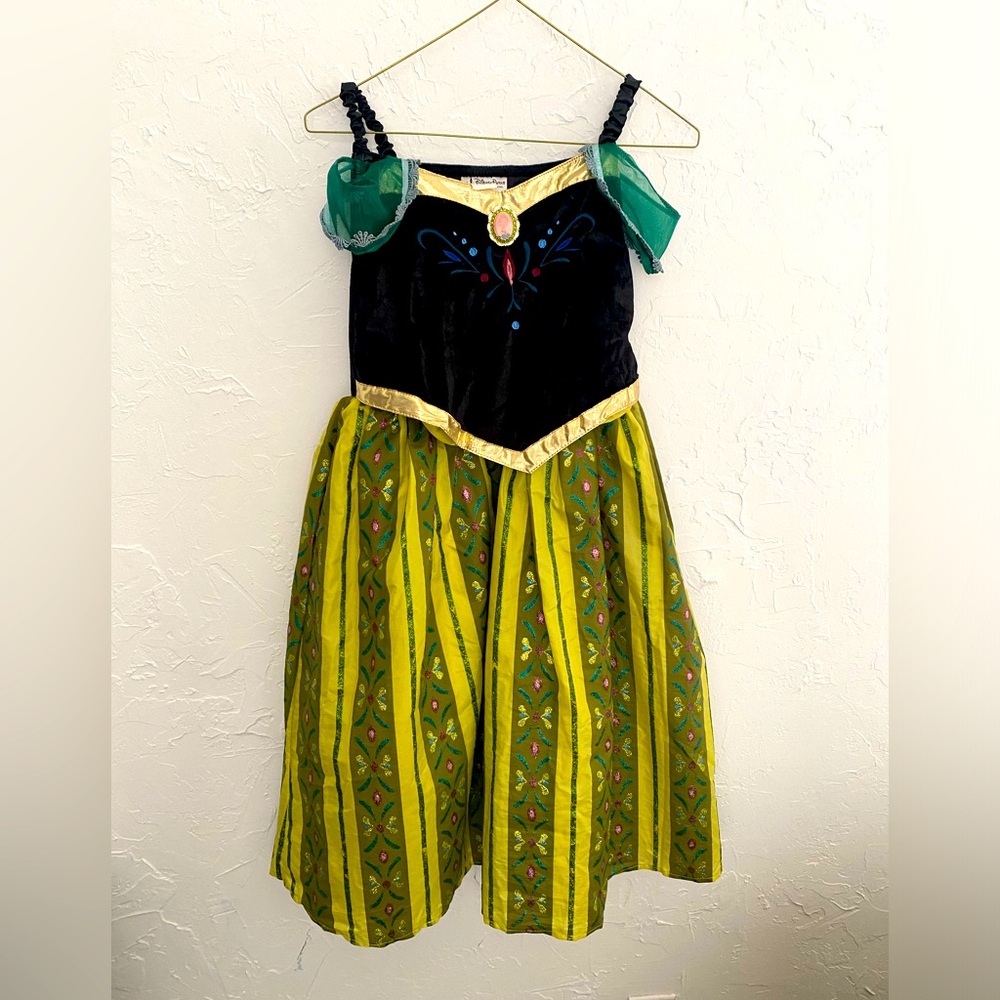 Disney Parks Frozen Ana Costume Dress Size Large 10/12